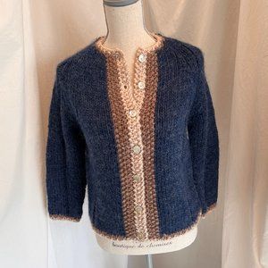 Frances Valentine Chunky Sweater (Medium - size) hand knitted